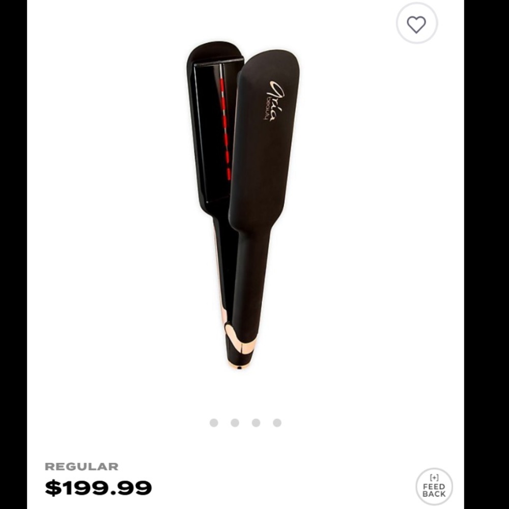 Aria beauty top shelf 2” infrared straightener